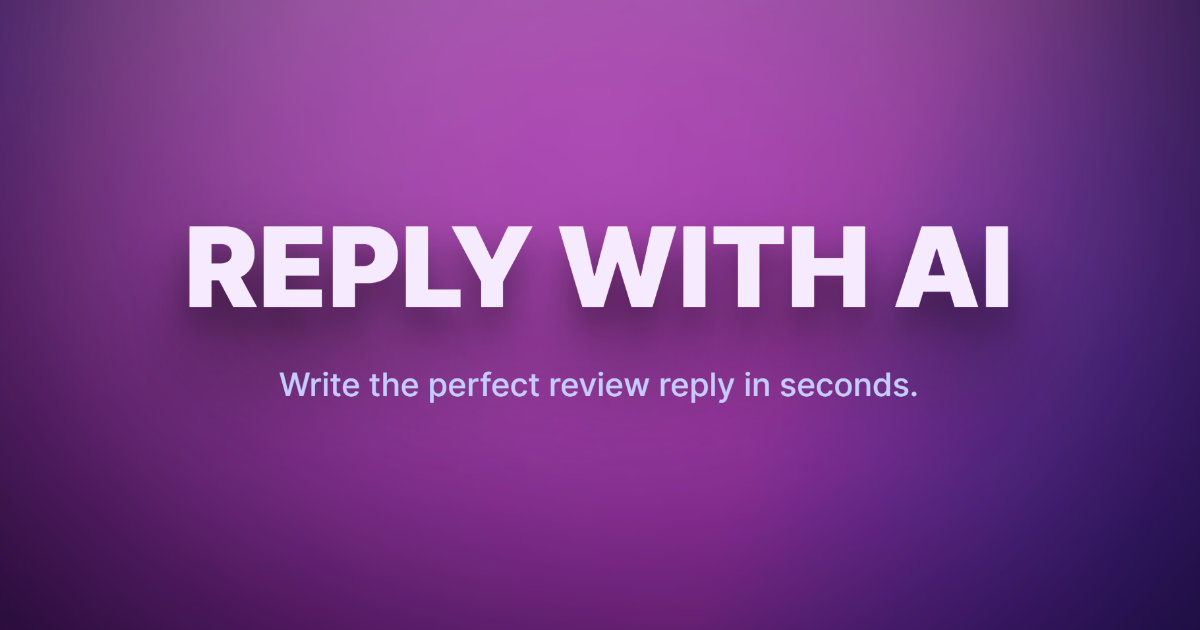 Reply to reviews with AI - from REVIEWS.io